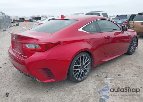 2018 Lexus Rc 350 z USA, uszkodzony, nr VIN JTHHZ5BC2J5018533